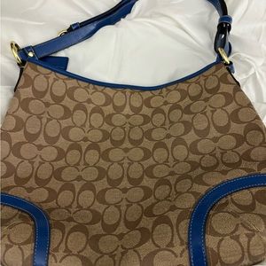 Blue Coach Bag